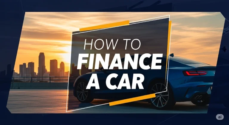 how to finance a car?