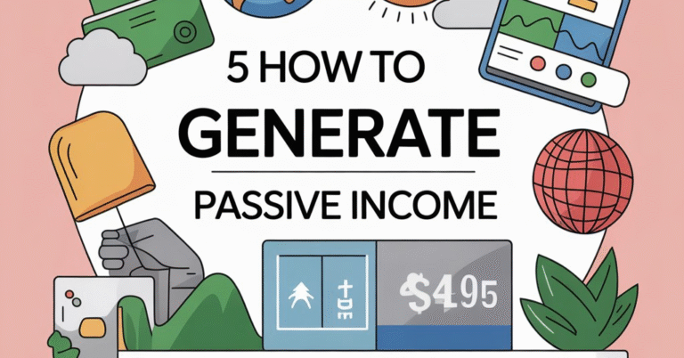 5 ways how to generate passive income in australia