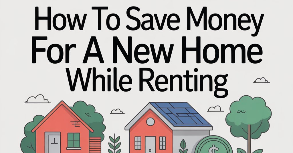 How to Save Money for a New Home While Renting