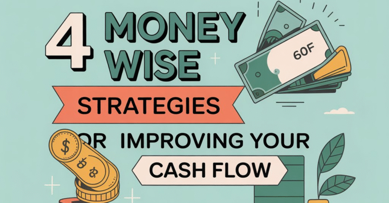 4 money wise strategies for improving your cash flow