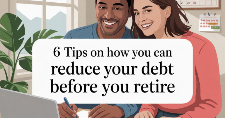 6 tips on how you can reduce your debt before you retire