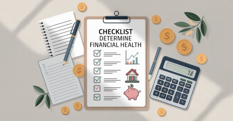 checklist determine financial health