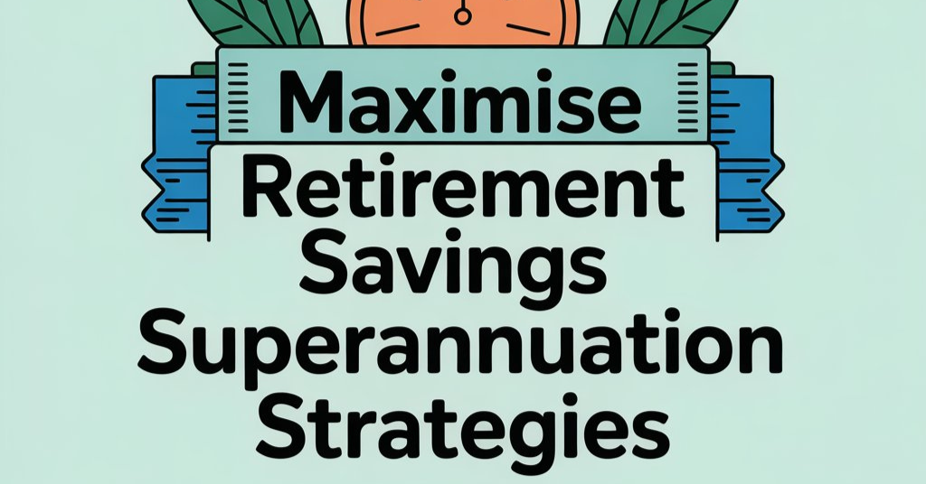 maximise retirement savings superannuation strategies