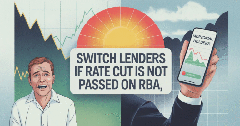 switch lenders if rate cut is not passed on rba