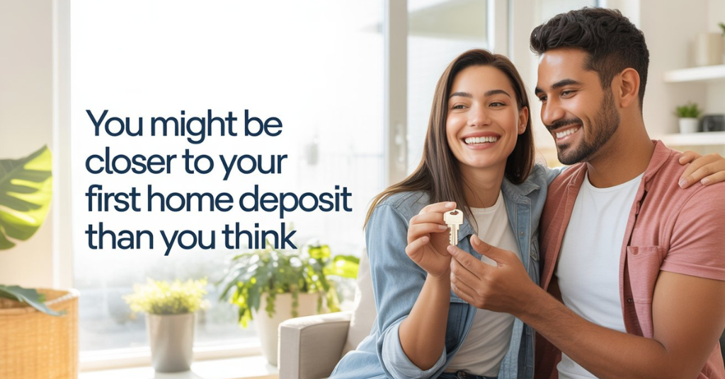 you might be closer to your first home deposit than you think