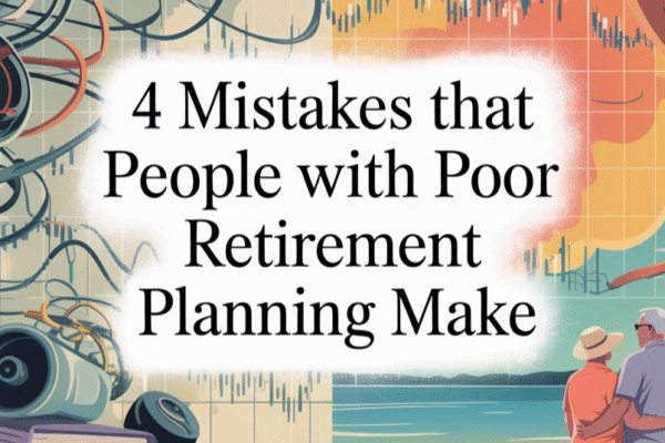 4 mistakes that people with poor retirement planning make