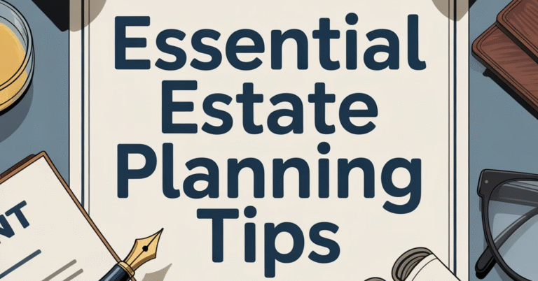 essential estate planning tips