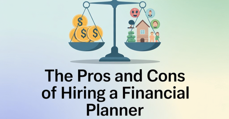 the pros and cons of hiring a financial planner