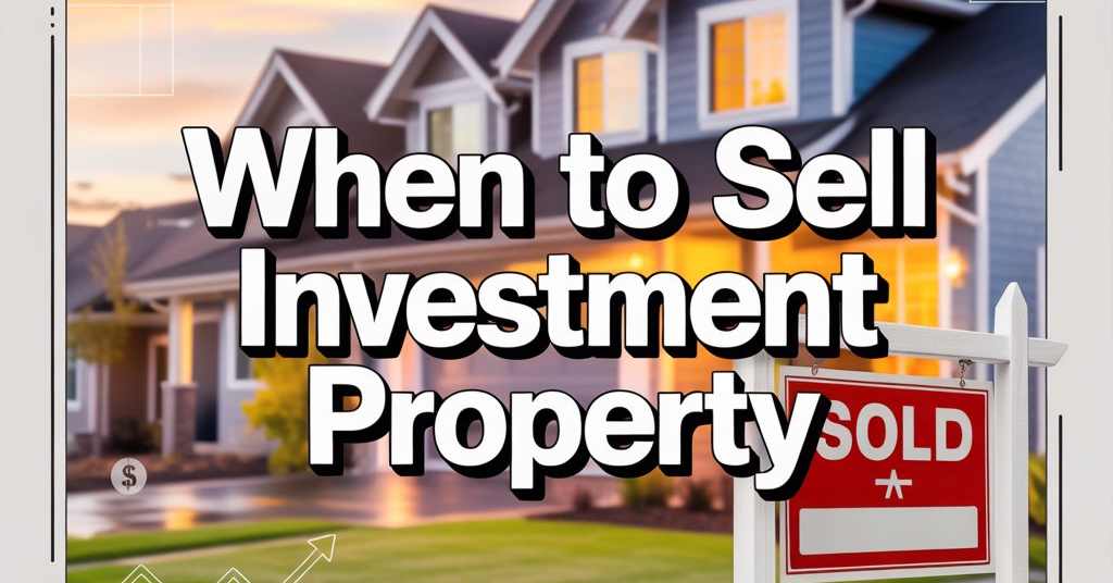 when to sell investment property