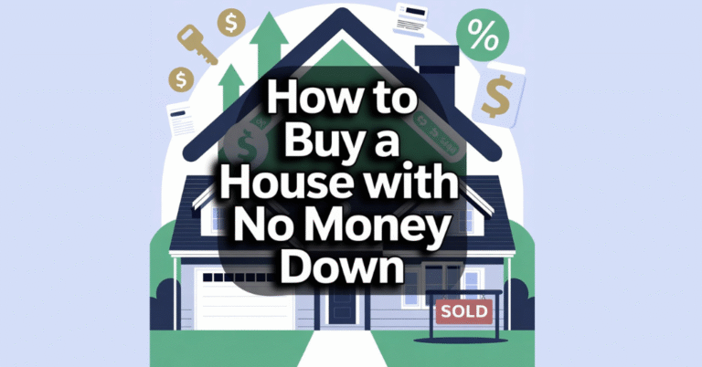 How To Buy A House With No Money Down