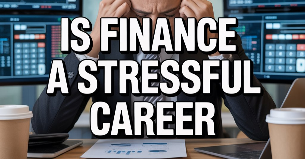 Is Finance a Stressful Career