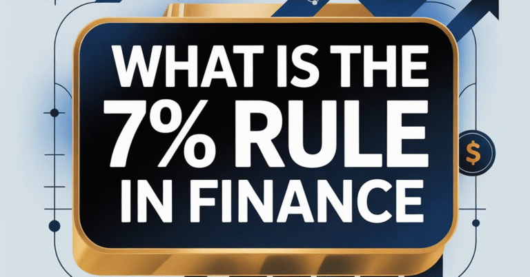 What Is The 7% Rule In Finance