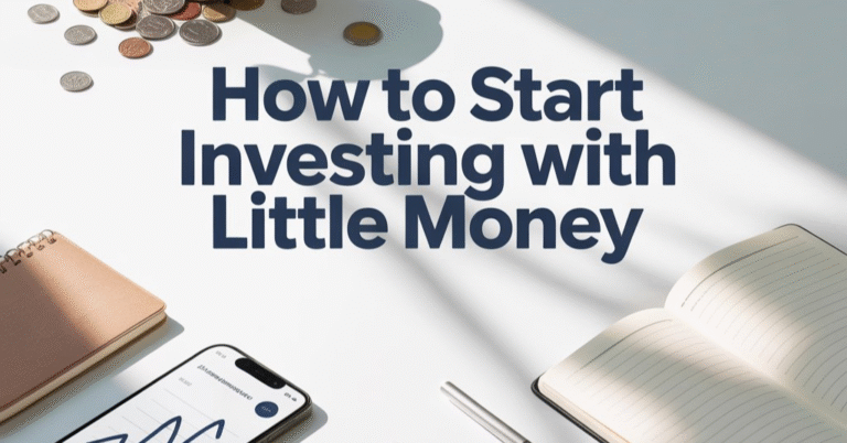 how to start investing with little money