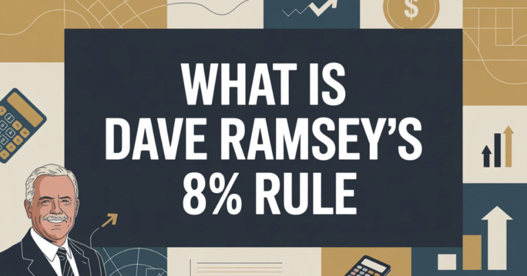 what is dave ramsey's 8% rule