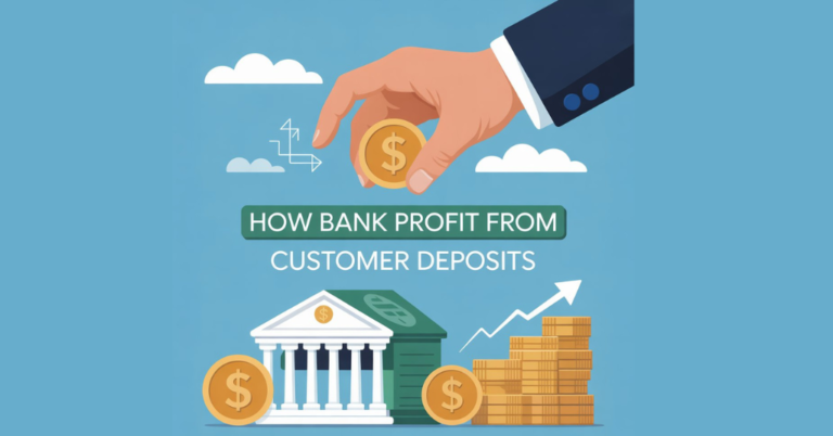 how bank profit from customer deposits