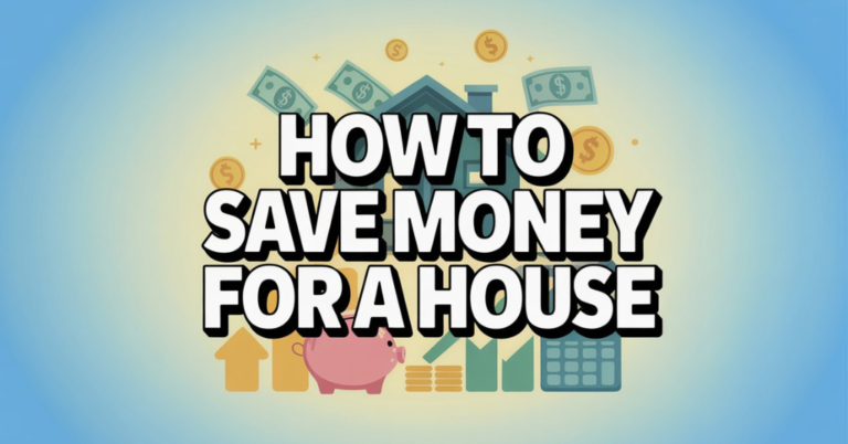 how to save money for a house
