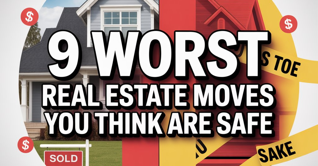 9 Worst Real Estate Moves You Think Are Safe