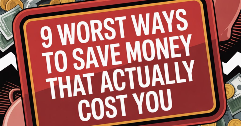 9 Worst Ways To Save Money That Actually Cost You