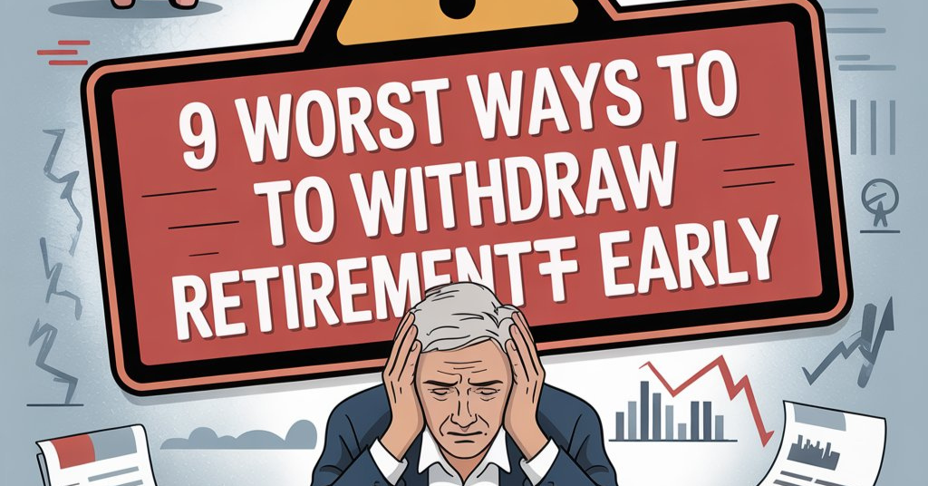 9 Worst Ways to Withdraw Retirement Funds Early