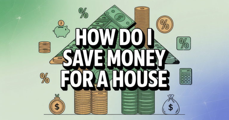 How Do I Save Money for a House