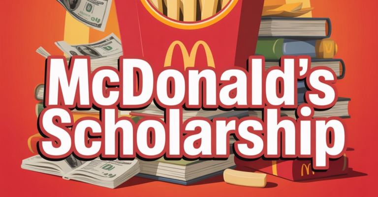 McDonalds Scholarship