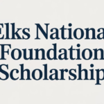 ELKS National Foundation Scholarship