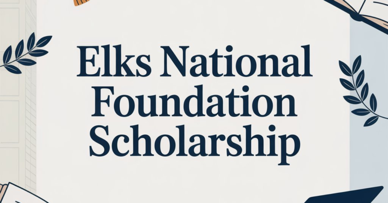 ELKS National Foundation Scholarship