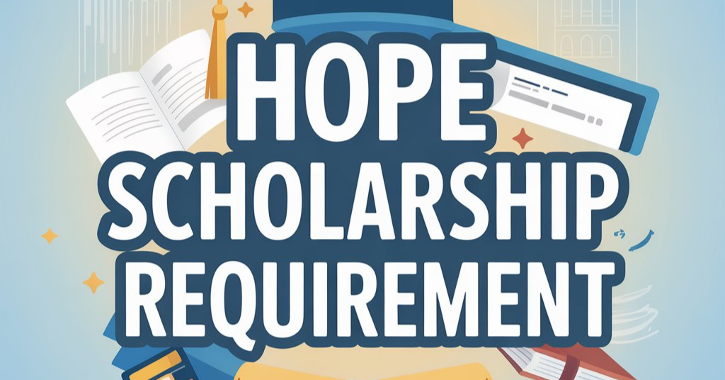 Hope Scholarship Requirement